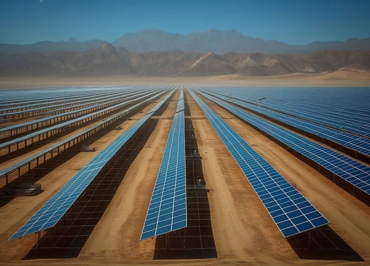 China con el doble de capacidad eólica y solar que otros países