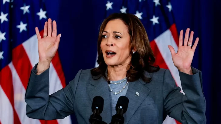 Kamala Harris se encamina hacia la presidencia de los EE.UU.