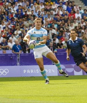 Los Pumas 7s se aseguraron la clasificación a cuartos de final tras vencer a Samoa