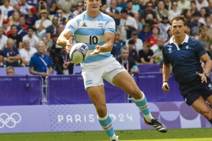 Los Pumas 7s se aseguraron la clasificación a cuartos de final tras vencer a Samoa