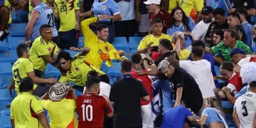 Copa América 2024: el comunicado de la Conmebol tras la pelea de jugadores de Uruguay con hinchas de Colombia