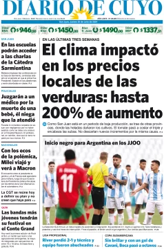 Tapa Edición 25 de Julio del 2024