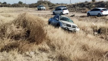 Grave siniestro en Ruta 40 con tres vehículos involucrados