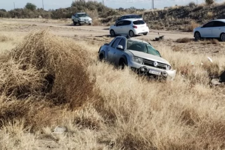 Grave siniestro en Ruta 40 con tres vehículos involucrados