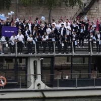 VIDEO: así fue el paso de la delegación argentina en la apertura de los JJOO