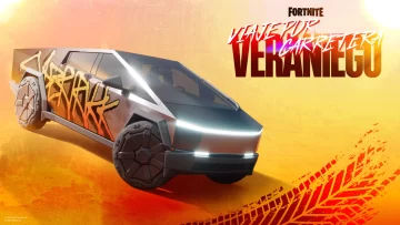 Fornite: Sumó el Cybertruck de Tesla a su lista de vehículos en el juego