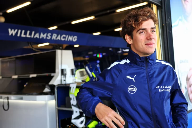 El argentino Franco Colapinto debutó a bordo de un Williams en un Gran Premio de Fórmula 1