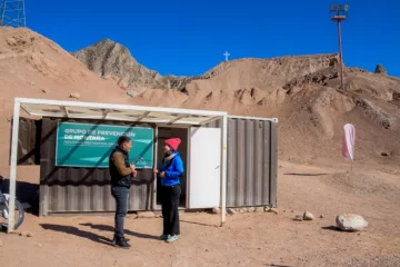 Los guías de montaña volvieron para hacer tareas de prevención en la Quebrada de Zonda, el dique Punta Negra y el cerro Tres Marías