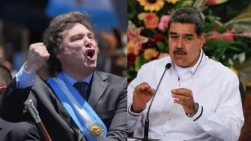El Gobierno argentino emitió una dura respuesta a Maduro por sus insultos hacia Milei