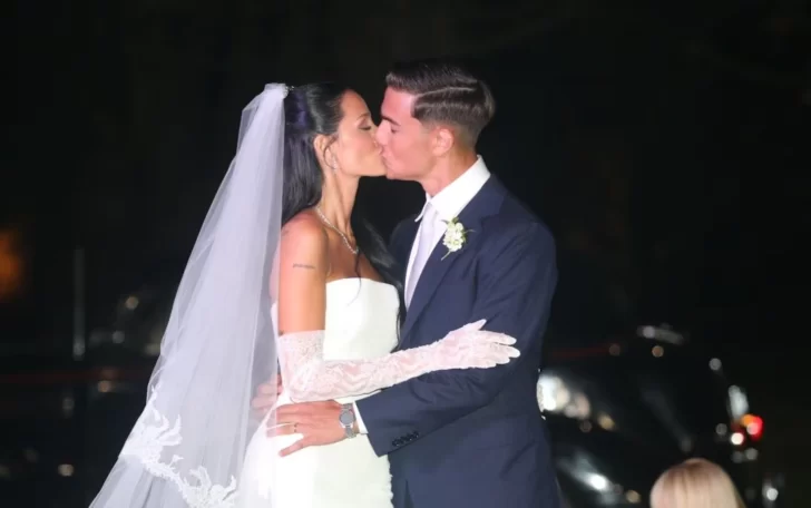 Las fotos del casamiento de Oriana Sabatini y Paulo Dybala