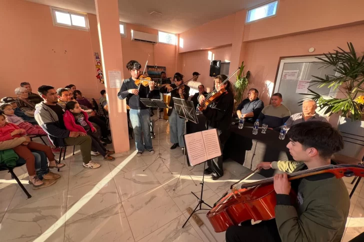 La Orquesta Escuela llegó a Ullum