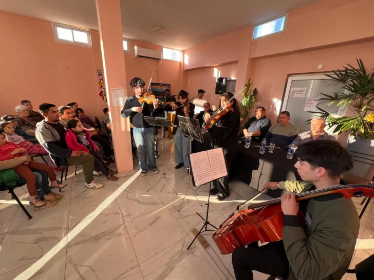 La Orquesta Escuela llegó a Ullum