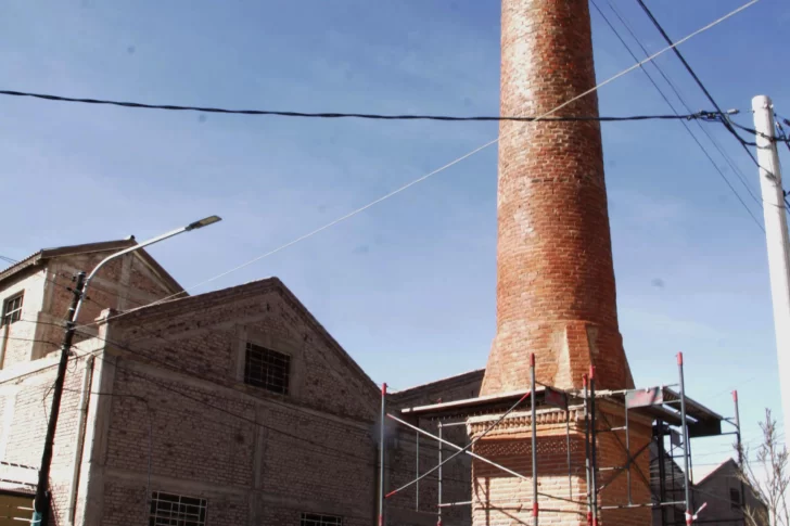 En 60 días, la histórica chimenea de Rivadavia lucirá una imagen renovada