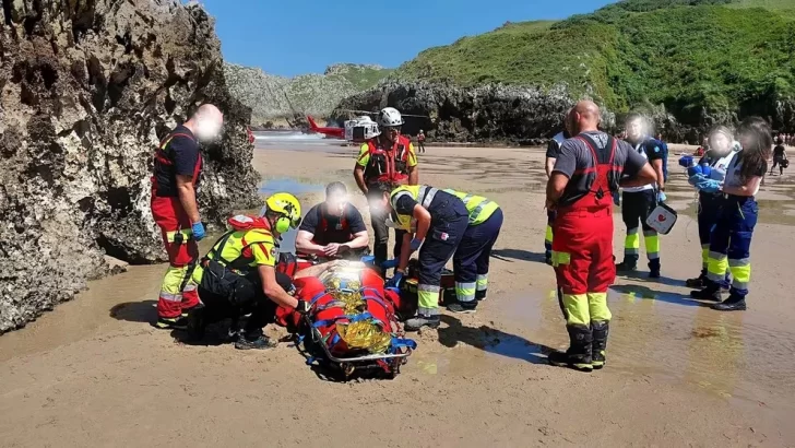 Murió un argentino en una playa de España: lo encontraron flotando