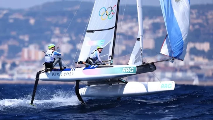 Majdalani y Bosco ganaron la presea de plata en vela