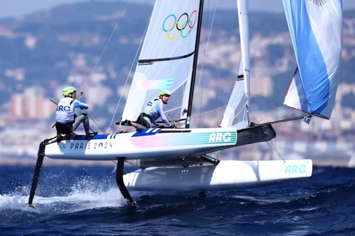 Majdalani y Bosco ganaron la presea de plata en vela