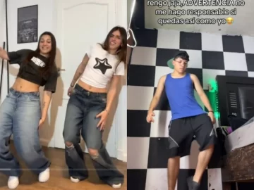 Furor en Tiktok por el challenge del “rengo”