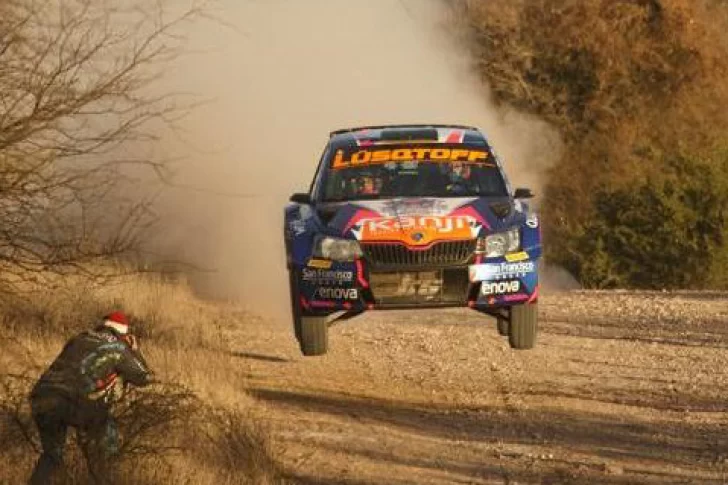 Dominio sanjuanino en el rally