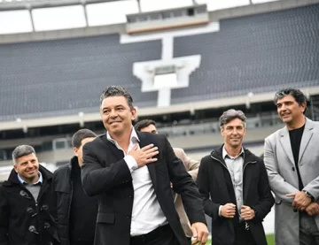 Marcelo Gallardo volvió a su casa