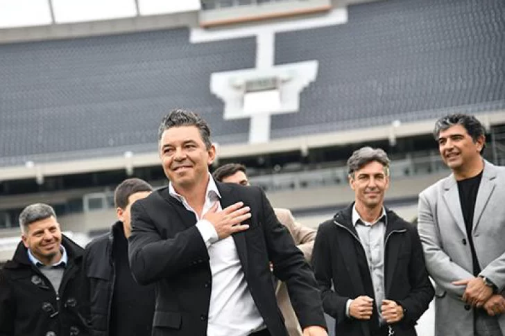 Marcelo Gallardo volvió a su casa