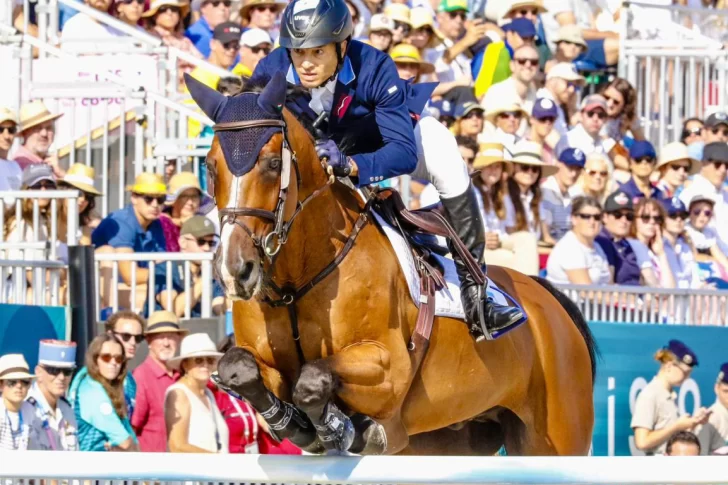 Larocca terminó en el 25° puesto en salto individual