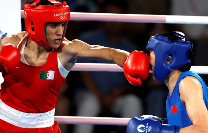 La boxeadora de la polémica ganó el oro