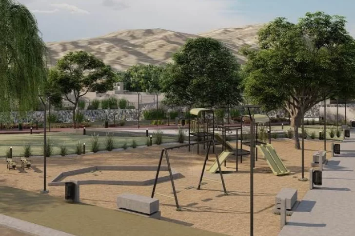 En Sarmiento construirán la primera plaza con anfiteatro