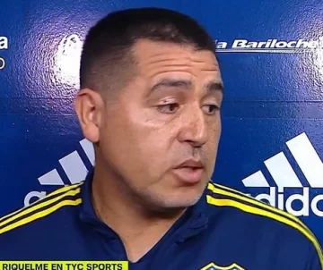 Riquelme los dejó plantados