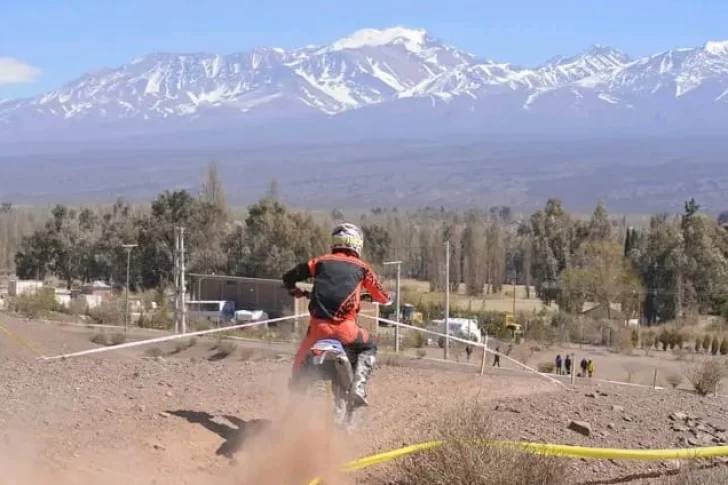 Godoy, gran protagonista del enduro en Calingasta