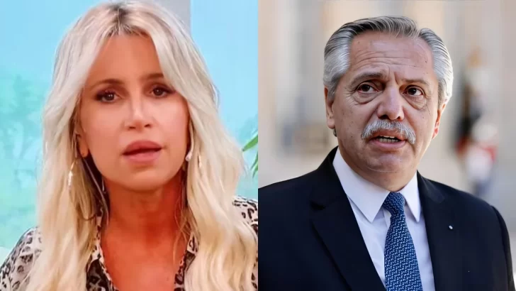 Revelaron los chats entre Florencia Peña y Alberto Fernández