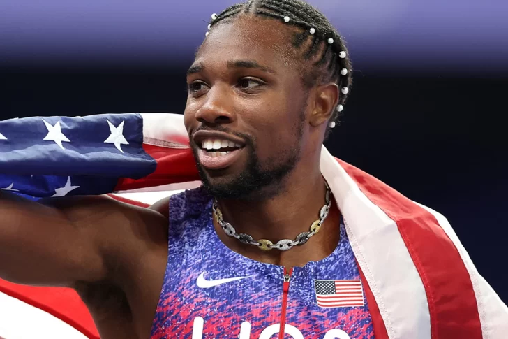 Noah Lyles, el nuevo rey de los 100 metros masculinos en los Juegos Olímpicos 2024