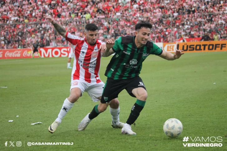 San Martín cayó 1 a 0 y dejó al Santo tucumano primero en la tabla