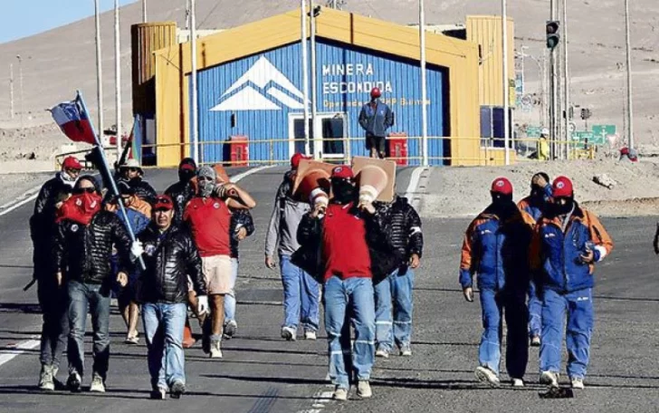 Tras huelga en Chile el cobre alcanza los máximos precios en el mundo