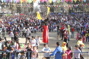 Las familias coparon el gran festejo del Día de las Infancias