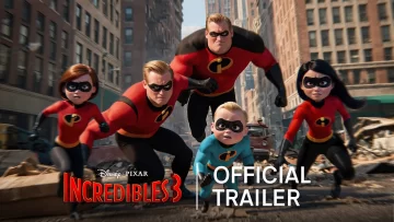 Nuevo Tráiler Oficial: Los Increíbles 3