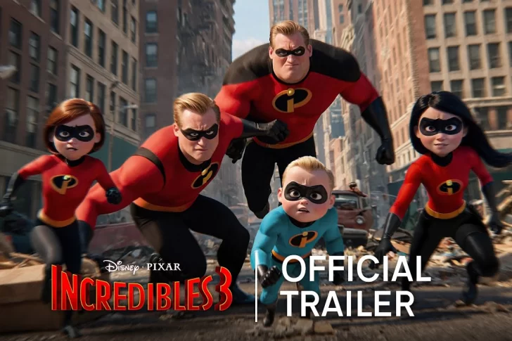 Nuevo Tráiler Oficial: Los Increíbles 3