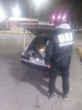 Hallaron partes de una moto robada en Chimbas y detuvieron a un sospechoso