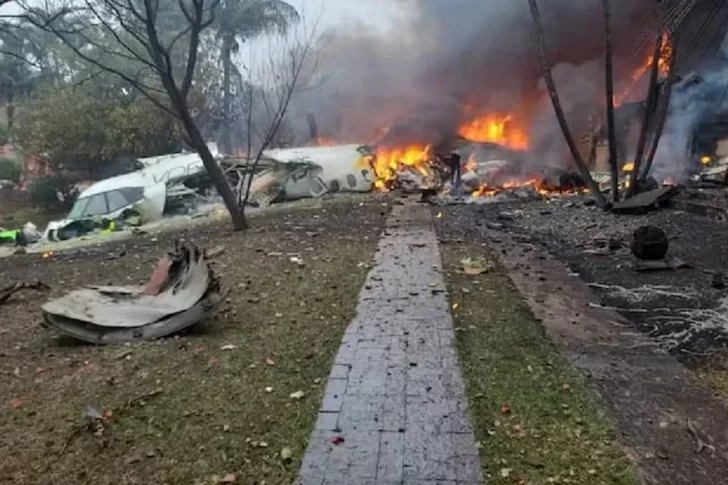 Tragedia aérea con 62 muertos en Brasil