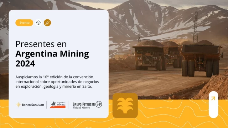 Banco San Juan potencia su compromiso con el sector minero en Argentina Mining 2024