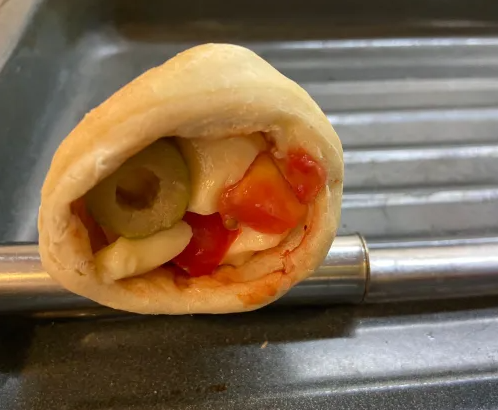 Receta de cono pizza, una forma divertida de comer un clásico de la coina