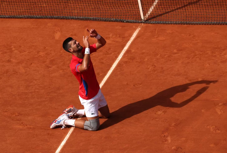 Novak Djokovic venció a Carlos Alcaraz y se consagró en los Juegos Olímpicos