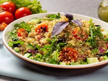 Receta saludable: Ensalada mediterránea de quinoa