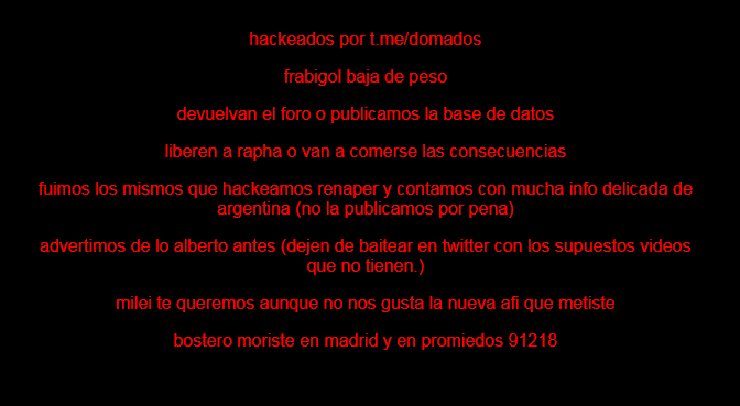 Hackearon “Promiedos”: la página de resultados de fútbol no funciona y el mensaje que dejaron es viral