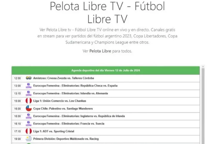 Pelota Libre: ¿Una alternativa viable a Fútbol Libre?