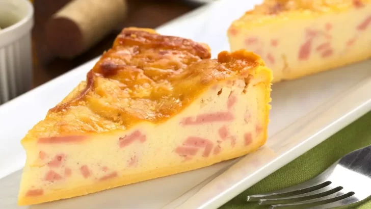 Tarta de jamón y queso: receta rápida para cocinar en solo 5 pasos