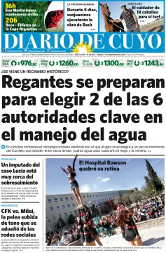 Tapa Edición 07 de Septiembre del 2024