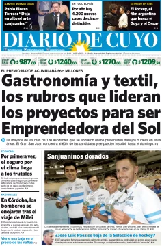 Tapa Edición 26 de Septiembre del 2024