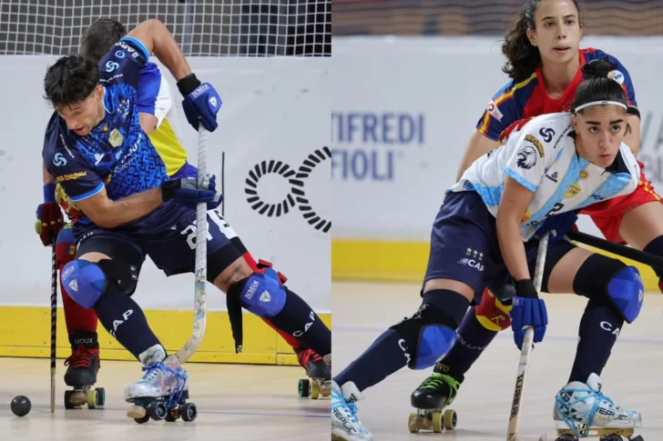 Mirá cómo sigue la agenda de partidos de las selecciones de hockey sobre patines en los WSG 2024