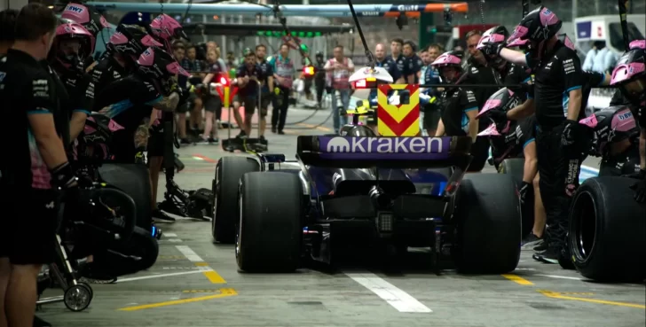 Colapinto terminó 16° en el segundo entrenamiento del GP de Singapur