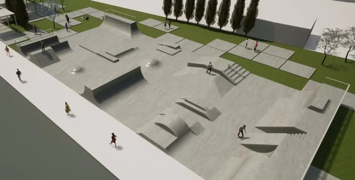 Dicen que en 10 días comienza la obra del primer skate park en Ullum